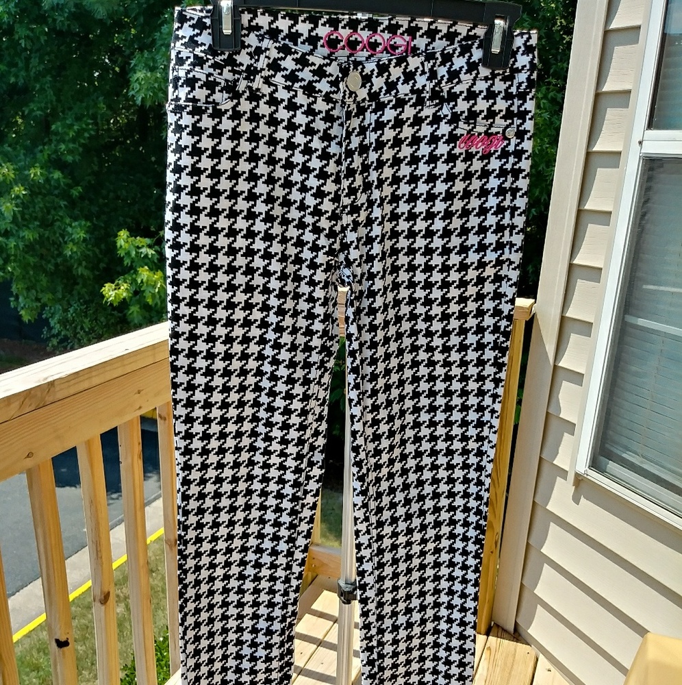 Girls Coogi Houndstooth Pants Sz 16